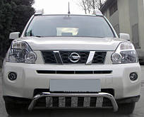 Передній захист WT009 неірж Nissan X-trail T31 2007-2014