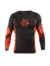 Рашгард лонгслів чоловічий Peresvit Rival Rashguard Orange Longsleeve, фото 2