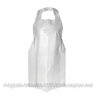 Фартух одноразовий для перукарських робіт, поліетилен, 50 шт/уп.