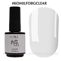 Komilfo Bottle Gel Clear, 15мл, З ПЕНЗЛИКОМ