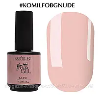 Komilfo Bottle Gel Milky Pink, 15 мл, з пензликом