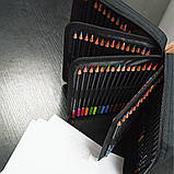 М'які олівці ARTLION 120 предметів у чохлі великий набір кольорових професійних олівців для малювання, фото 3