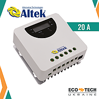 Контроллер ALTEK 20 А 24V-LCD