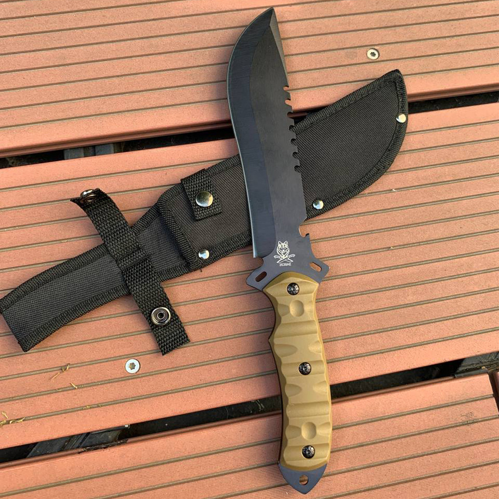 Большой Тактический Армейский Боевой Нож на 34 См., Качественный Острый ...