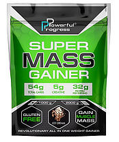 Гейнер Powerful Progress Super Mass Gainer 2 kg полуниця, фото 5