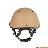 Шолом балістичний 3A НАТО MK7 Combat Helmet балістична каска НАТО балістичний шолом ЗСУ NIJ IIIA шолом ACH M, фото 5