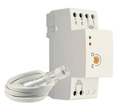 Фотореле SM-01 на DIN-рейку, біле, для вуличного освітлення, IP65, автомат.