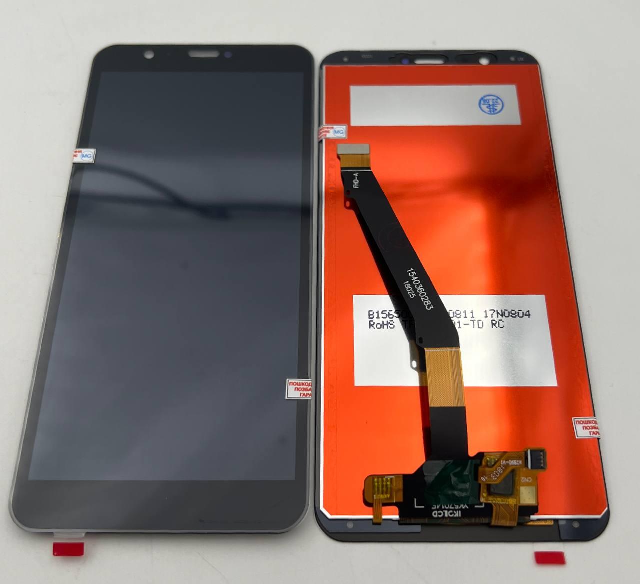 Дисплей Huawei P Smart/Enjoy 7s/FIG-LX1/FIG-LX3/FIG-LA1/FIG-L31, чорний, з тачскрином (originl size lcd)