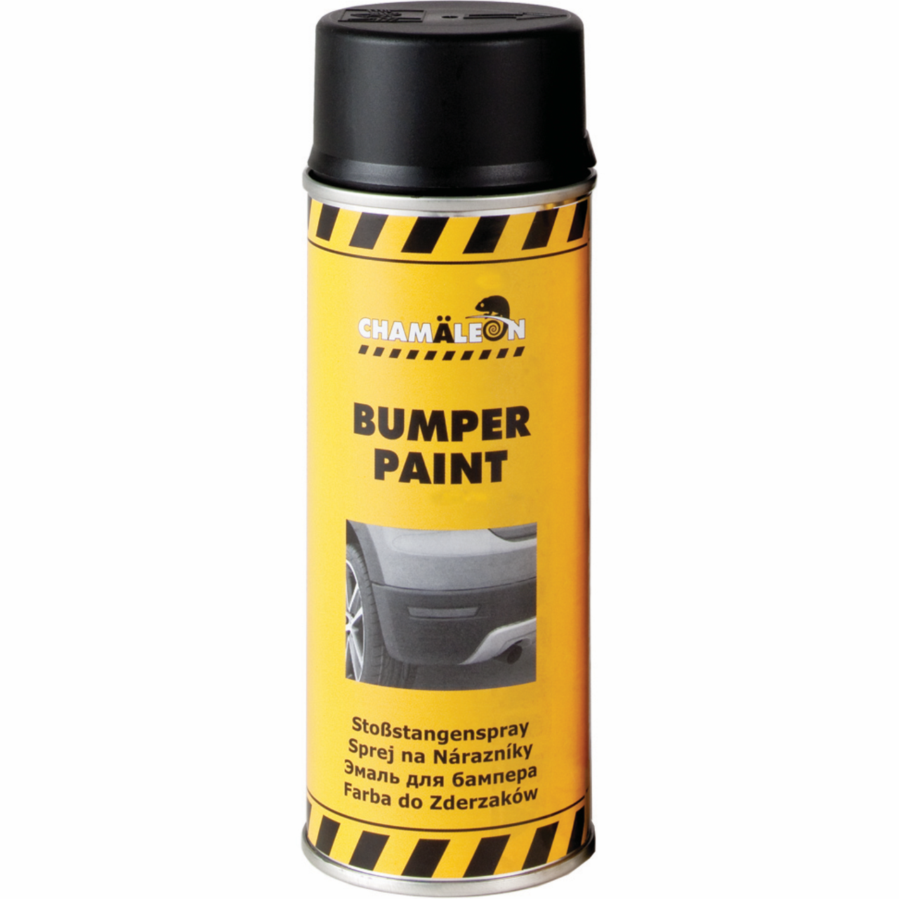 Фарба (емаль) для бамперів та пластику Сhamaleon 633, 400 мл Аерозоль Чорний, фото 1