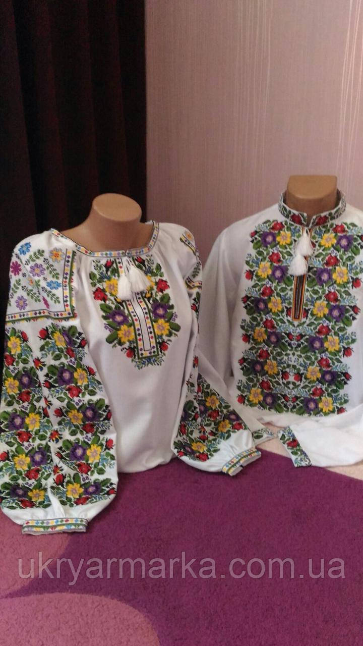 Вишита блузка борщівка "Краса"