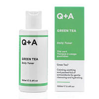 Тонер для лица Q+A Green Tea Daily Toner успокаивающий с зеленым чаем 100 мл