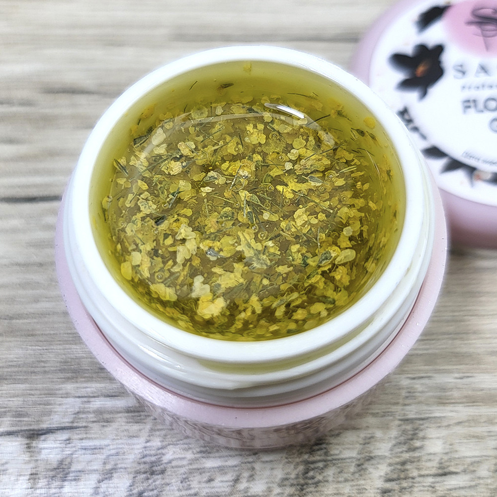 Saga Flower Fairy Gel гель с сухоцветами № 03