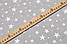 Бязь "Зоряний розсип" білий на сірому фоні №993, фото 3