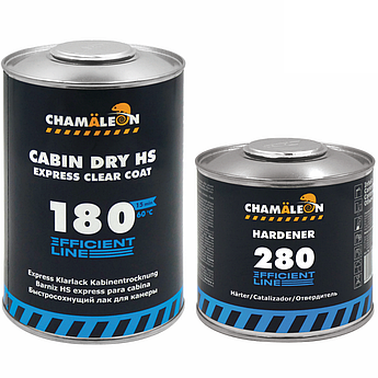 Лак швидковисихаючий для камери Сhamaleon 180 HS Cabin Dry 2:1, 1 л + 500 мл