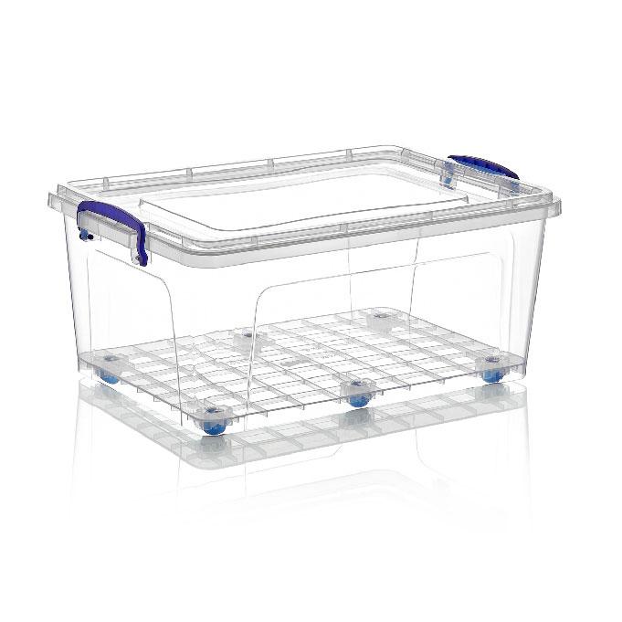 Пластиковый контейнер на колесах 80 лт, Asude