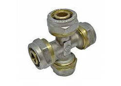 Хрест 16*16*16*16 для металопластикової труби