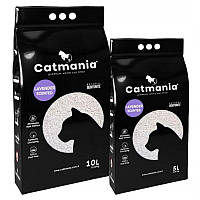 Catmania Lavander - комкующийся наполнитель Кетмания Лаванда 10 л