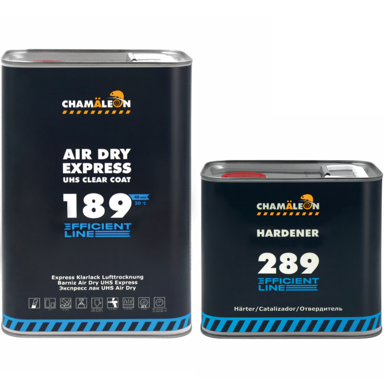 Лак акриловий швидковисихаючий Сhamaleon 189 UHS Air Dry 2:1, 5 л + 2,5 л