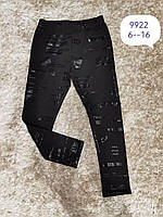 Лосини утеплені для дівчаток оптом, F&D, 6-16 років, арт. 9922, фото 3