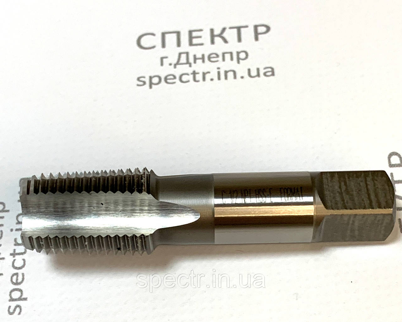 Мітчик NPT 1/2" - 14, HSS-E, форма С