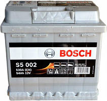 Акумулятор Bosch S5 Silver Plus 54Ah, EN530 правий "+" 207x175x190 (ДхШхВ)
