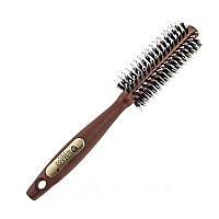 Брашинг для волос Salon Professional деревянный с комбинированной щетиной 4779CLB 15 мм (48)
