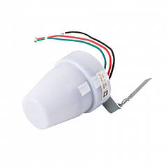 Фотореле ЕВРОСВІТ SF-01 16A IP44 для вуличного освітлення, сутінковий датчик