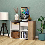 Стіл-трансформер комп' ютерний FLASHNIKA Нік 28 з ящиком і полицями, фото 2