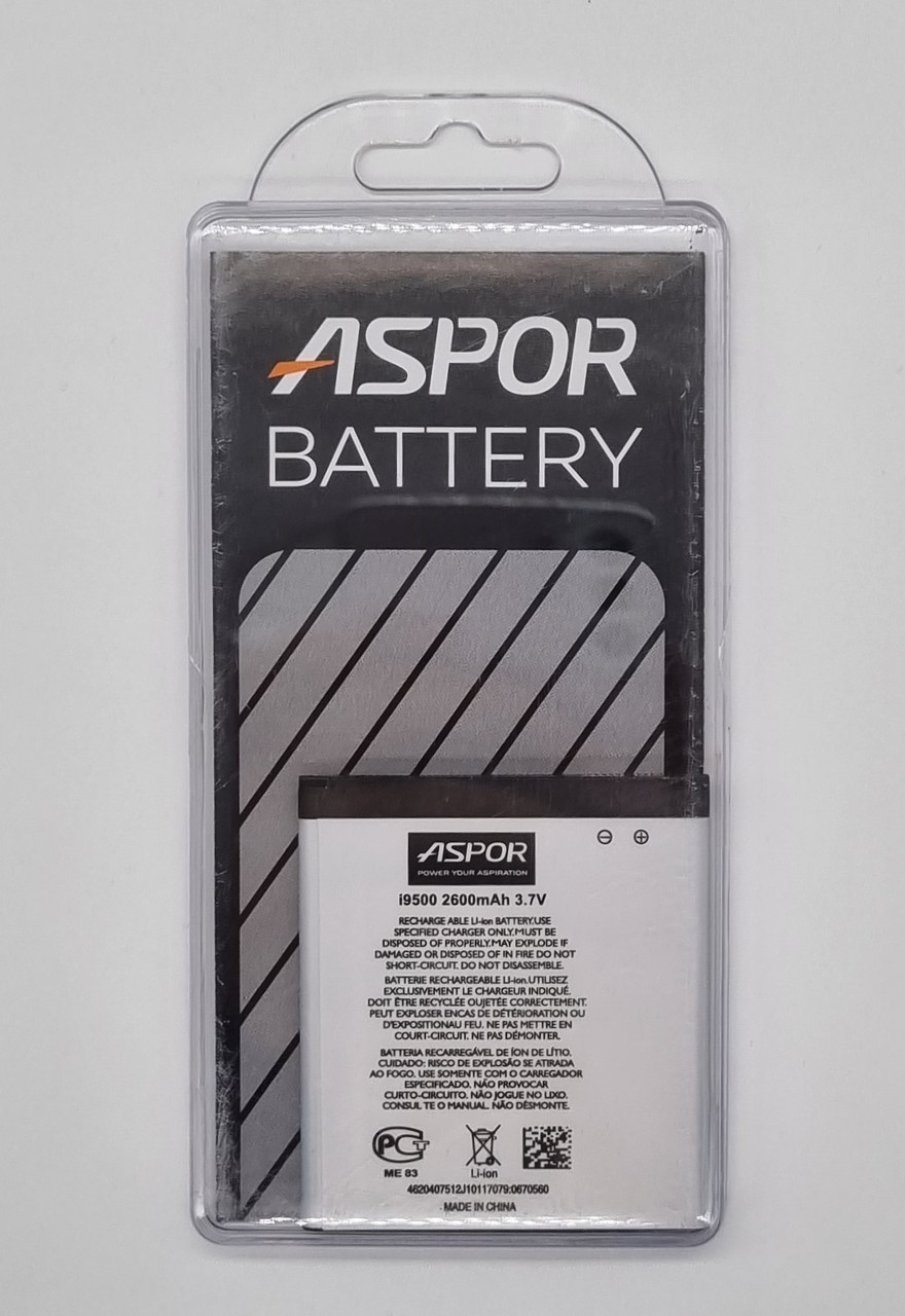 Аккумуляторные батареи Aspor для Samsung Galaxy S4/i9500