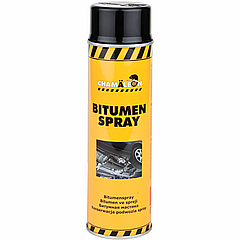 Засіб захисту кузова та шасі на основі бітуму Сhamaleon Bitumen Spray, 500 мл Аерозоль Чорний