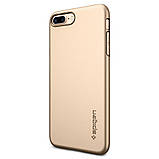 Чохол Spigen для iPhone 8 Plus / 7 Plus Thin Fit, Champagne Gold (043CS20734), фото 8