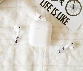 Чохол для AirPods 2/1 series, силікон, зайчик