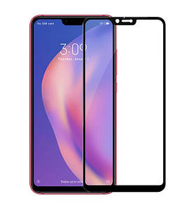 Захисне скло Lion для Xiaomi Mi 8 Lite 3D Perfect Protection Full Glue, Black