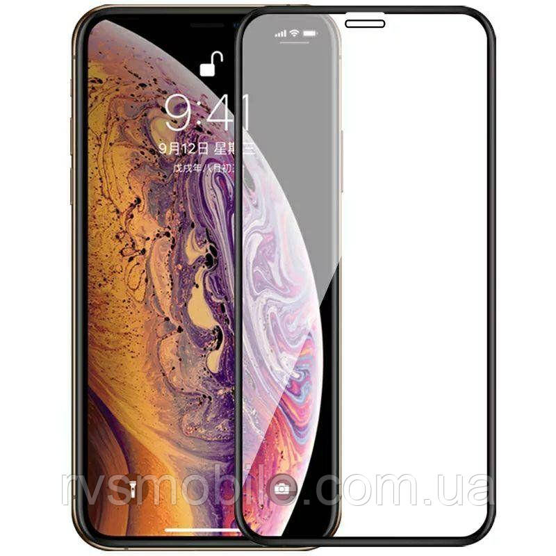 Захисне скло Lion для iPhone 11 Pro/XS/X 3D Perfect Protection Full Glue, Black, фото 1