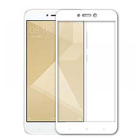 Захисне скло Lion для Xiaomi Redmi Note 4x 3D Perfect Protection Full Glue, White