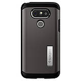 Чехол Spigen для LG G5 Tough Armor, Gunmetal (A18CS20137), фото 4