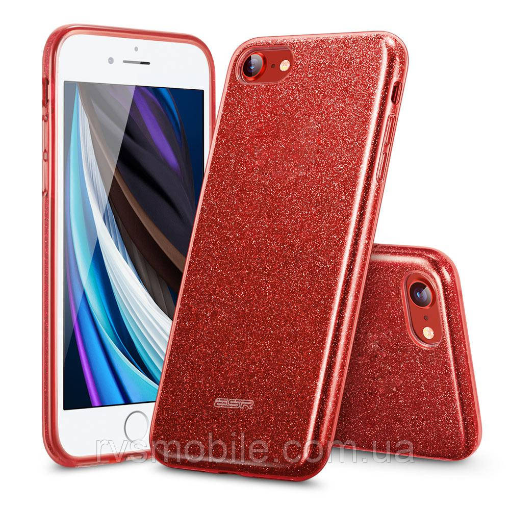Чехол ESR для iPhone SE 2022/ 2020/ 8/ 7 - Makeup Glitter, Red (3C01194870301), фото 1