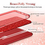 Чехол ESR для iPhone SE 2022/ 2020/ 8/ 7 - Makeup Glitter, Red (3C01194870301), фото 3