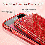 Чехол ESR для iPhone SE 2022/ 2020/ 8/ 7 - Makeup Glitter, Red (3C01194870301), фото 5
