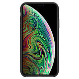 Чохол Spigen для iPhone XS Max Silicone Fit, Black (065CS25653), фото 3