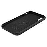 Чохол Spigen для iPhone XS Max Silicone Fit, Black (065CS25653), фото 6