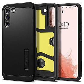 Чохол Spigen для Samsung Galaxy S22 - Tough Armor, Black (ACS03991)