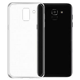 Чохол Ou Case для Samsung Galaxy J6 Unique Skid Silicone, Transparent