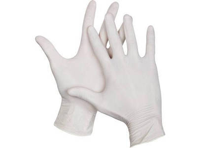 Рукавички латексні без пудри