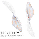 Чохол ESR для iPhone XS/X Marble Slim, Gray Gold (4894240056721), фото 4