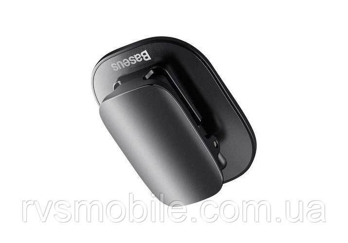 Тримач для окулярів автомобільний Baseus Platinum Vehicle Eyewear Clip Paste type (ACYJN-A01), фото 1