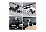 Тримач для окулярів автомобільний Baseus Platinum Vehicle Eyewear Clip Paste type (ACYJN-A01), фото 2