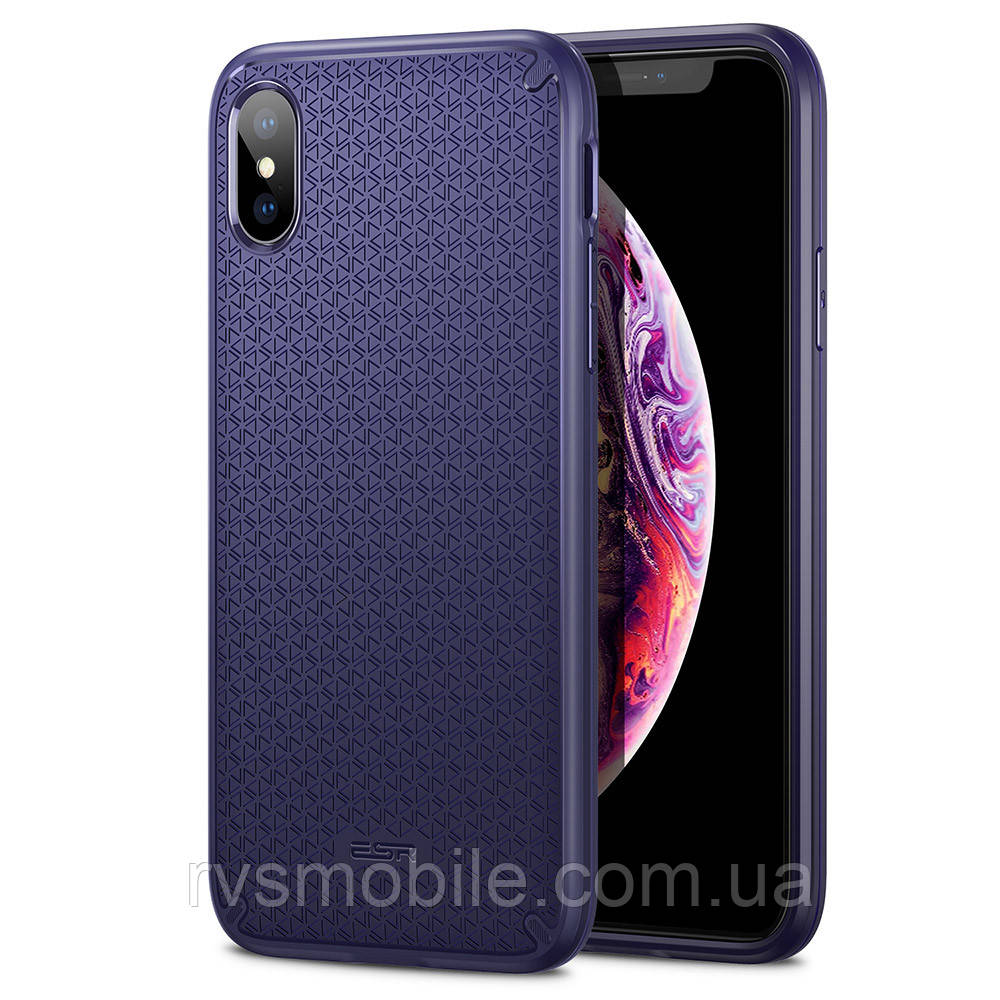 Чохол ESR для iPhone XS Max Kikko Slim, Blue (4894240071076), фото 1