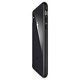 Чохол та скло Spigen для iPhone XS Max Ultra Hybrid 360, Black (065CS25132), фото 7