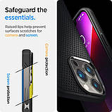 Чохол Spigen для iPhone 13 Pro Max - Liquid Air, Matte Black (ACS03201), фото 6
